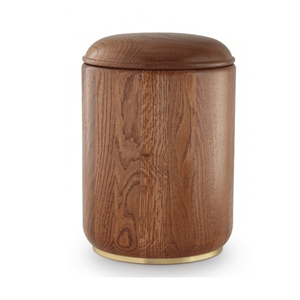 Urne rustique en bois de style américain OEM pour les cendres avec couvercle en gros des fournitures funéraires du Vietnam - Product Image 5