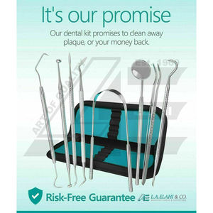 Juego de 9 Instrumentos de Higiene Dental LA ELAHI, Kit de Cuidado Bucal, Limpieza de Sarro, Equipo para Rellenar Dientes - Product Image 5