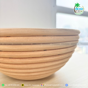 VENTE CHAUDE de l'usine du Vietnam Panier à pâte en rotin fabriqué à la main pour la cuisson professionnelle de haute qualité - Product Image 6
