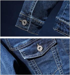 Vestes en jean pour hommes de qualité supérieure fabriquées en usine, style streetwear, collection printemps, vente flash - Product Image 6