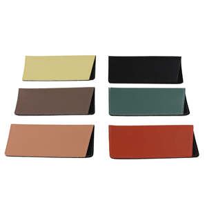 Étui à lunettes de soleil en cuir PU personnalisé OEM, léger, protecteur, sac de rangement pour lunettes, vente en gros, mode, étui à lunettes de soleil en cuir PU personnalisé - Product Image 2