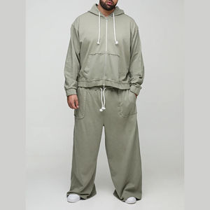 Ensemble de survêtements unisexes 2 pièces pour hommes, idéal pour le jogging et l'échauffement, collection 2026 – Meilleur prix - Product Image 1