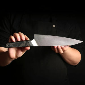 Ensemble de couteaux de cuisine professionnels en acier inoxydable à 6 pièces, manche camouflage G10, design ambidextre, finition enduite, 67 couches - Product Image 5