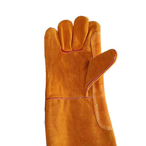 Guantes de soldadura TIG de cuero ligero de alta calidad con pulgar natural Guantes de soldadura resistentes al calor - Product Image 5