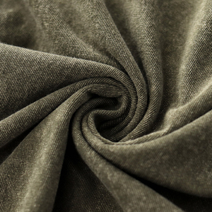 เสื้อยืดผู้ชายไซส์ใหญ่พิเศษซักเสื้อผ้าแนวสตรีทแวร์ผ้าคอตตอนซักเป็นกรดเสื้อยืดวินเทจเฮฟวี่เวท - Product Image 3