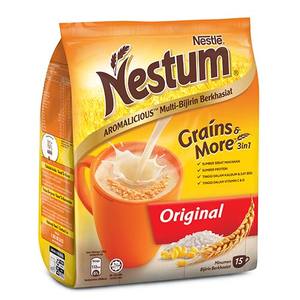 Nestum All Family 3-in-1 bevande istantanee al <span class=keywords><strong>latte</strong></span> <span class=keywords><strong>di</strong></span> cereali e 1 confezione <span class=keywords><strong>di</strong></span> cereali nido merendine Mi lo o Koko Krunch o stella del miele 30 G - Product Image 3