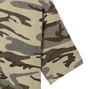 Camo imprimé personnalisé de haute qualité Desiges Allover Pattern Camouflage 100% coton respirant à la mode fabriqué par Dress Sports - Product Image 3