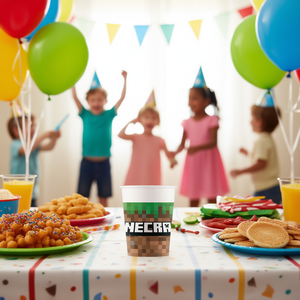 Gobelets jetables Minecraft 200 ml pour fêtes, lot de 8 - Product Image 3