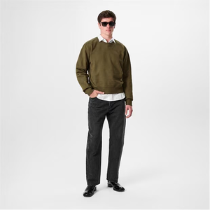 OEM personalizado Relax Fit Unisex Atlético sudadera de moda de los hombres sudadera de moda al por mayor llanura sudadera de uso diario - Product Image 5