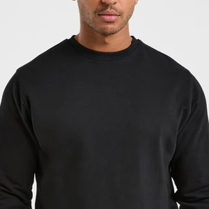 Sudadera de Invierno para Hombre, de Felpa, Algodón, Cuello Redondo, Ajustada, Gruesa, Abrigada, Estilo Urbano - Product Image 4