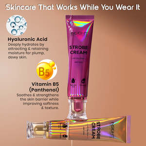 Base de Maquillaje Iluminadora Strobe Cream - Tonos Dorado y Rosa para Todo Tipo de Piel - Product Image 6