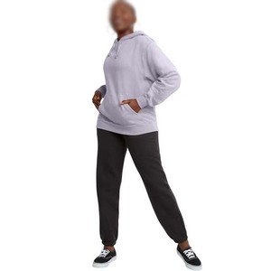 Sweats à capuche oversize personnalisés avec impression en relief pour femmes, streetwear d'hiver, molleton de coton de haute qualité, sweats à capuche décontractés avec badge - Product Image 5