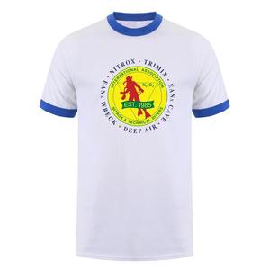 Camiseta de cuello redondo para hombre 2025 más vendida al por mayor de alta calidad 100% algodón Casual manga corta transpirable Anti Pilling 220g Jersey - Product Image 4