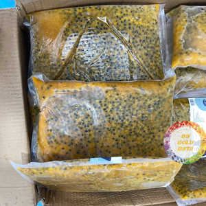 Pulpa de fruta de la Pasión congelada, Cubo de Vietnam, dados sin semillas, con semillas para jugo, batido, helado, uso-Caryln 0084935825297 - Product Image 3