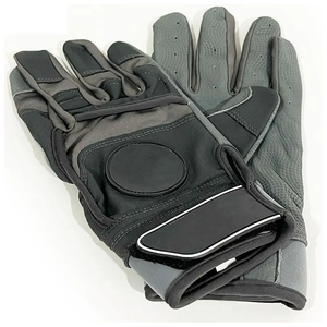 Gants de frappe de baseball en cuir taille adulte, logo personnalisé, respirants, ambidextres, entraînement au softball, gants de sport OEM - Product Image 4