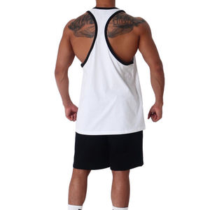 Camiseta Deportiva de Tirantes para Hombre, Personalizable con Logotipo, Ajuste Deportivo, para Correr, Cuello Redondo - Product Image 6