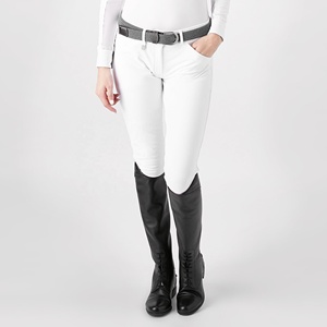 Collants d'équitation d'hiver pour femmes au design exclusif, culotte d'équitation en polyester respirant de qualité douce, pantalon d'équitation en silicone - Product Image 5