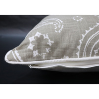 Housse de coussin carrée en coton biologique tissé moderne super douce 40x40cm, motif imprimé, écologique, antibactérienne, décoration intérieure