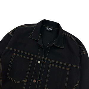 Veste en jean finie pour homme, veste en jean délavé, service OEM, vêtements pour homme du Vietnam - Product Image 4