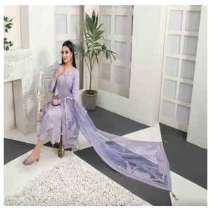 Camisa bordada de Gala para mujer, ropa india y paquistaní sin costuras, Karrandi Banarsi, Dupatta bordado de lujo, Shalwar sin costuras - Product Image 6