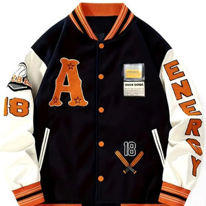 Nueva mejor calidad hecha a medida para adultos y jóvenes de béisbol Letterman Versity chaqueta Color Fleece Versity chaqueta para hombres - Product Image 1