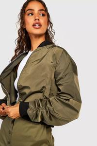 Best-seller Blousons bombardiers en satin tendance pour l'extérieur Blouson bombardier hiver satin dernier modèle fournisseur grossiste - Product Image 5