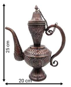 Olla Árabe Grande de Alta Calidad, Latón Surai, Logotipo Personalizado, Impresión Digital, Ligera, Resistente, Estilo Antiguo, para Servir Bebidas - Product Image 2