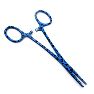 Pince de verrouillage hémostatique à motif noir de 5.5 pouces Source d'alimentation manuelle Instrument incurvé dentaire chirurgical pour les moustiques - Product Image 2