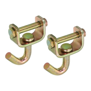 Geschmiedeter Drehbarer J-Riemenhaken mit Bolzen für 2-Zoll-Spanngurte zur Ladungssicherung von Auto, LKW und Anhänger - Product Image 4