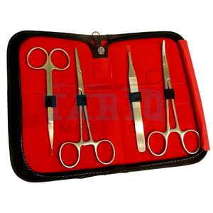Nouvelle arrivée Kit complet de chirurgie vétérinaire pour étudiants Source d'alimentation manuelle Instruments chirurgicaux en acier - Product Image 5