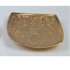 Bol à fruits décoratif en métal écologique pour table, finition antique, bol à fruits en acier inoxydable - Product Image 3