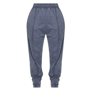 Pantalon cargo évasé taille haute élastique ample pour femme, coupe droite large, doublé polaire, pour l'hiver, streetwear, 2026 - Product Image 6