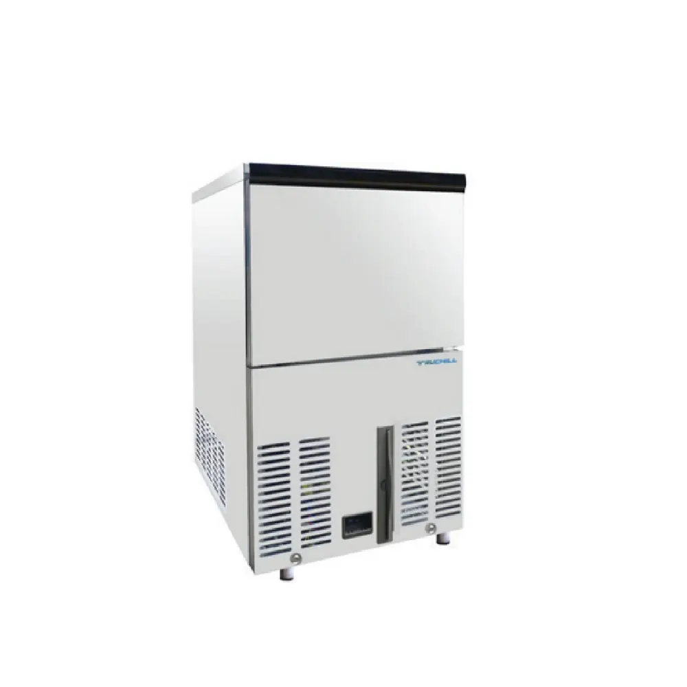 Hot Sale Durability Fast Cooling Higher Capacity 80kg/day 420W 220V/50hz/1P Slide-in Air Filter Undercounter Flake Ice Machine