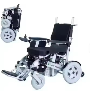 NOUVEAU Fauteuil roulant électrique pliable pour handicapés, robuste, autonomie de 40 miles, 2 batteries, capacité de 550 lbs, 1000W, verrouillage anti-retour. - Product Image 1