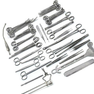 Basic Laparotomy Surgical Instruments Set <b>Kit</b> Stainless Steel Manual High Quality CE Re-Usable ISO13485 Certified Narham - Product Image 6
