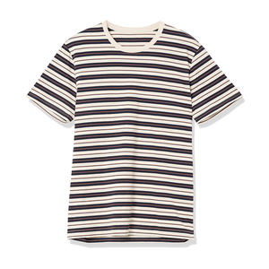 2025 camiseta de hombre con logotipo personalizado cómoda 100% algodón cuello redondo de talla grande manga corta de gran tamaño ajuste OEM servicio camisetas de hombre - Product Image 1