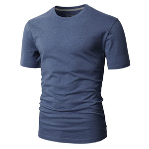 Camiseta informal de verano para hombre, diseño personalizado, elegante, de Color sólido, de gran tamaño, de manga corta, ajustada, cómoda, ropa de ocio - Product Image 2