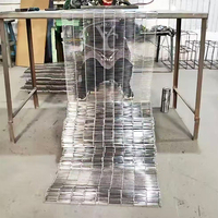 Yuchen hittebestendige draadgaas transportband voor oven, premium transportband type ketting, makkelijk te reinigen, food grade transportband