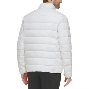 Veste matelassée à capuche pour homme, design personnalisé OEM, pour l'hiver et l'automne, de haute qualité, imperméable et respirante, fabriquée au Pakistan - Product Image 3