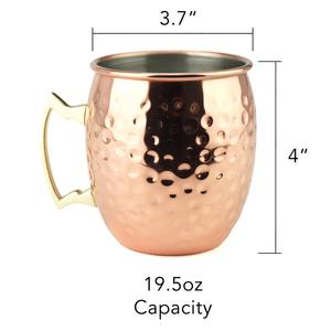 ชุดบาร์ทุบเสร็จทำจากทองแดงสุดหรูอุปกรณ์ดื่มของดีไซน์เนอร์หรูหราสำหรับบาร์ที่บ้านให้ความบันเทิงและเป็นของขวัญพร้อมดีไซน์ทันสมัย - Product Image 5