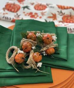 Accesorios de mesa de forma redonda hechos de ratán, servilleteros, artículos para el hogar y la cocina, anillos de sujeción de tejido, precio asequible - Product Image 5