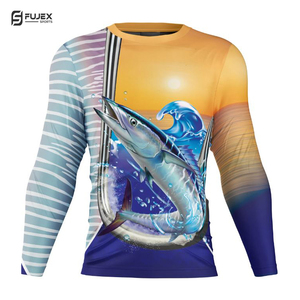 Crea tu idea Diseño Popular tu propio estilo El mejor material precio asequible para pescar camisas de manga larga - Product Image 1
