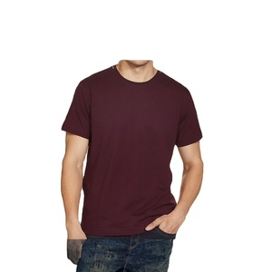 T-shirt en coton à col rond imprimé, tricoté, court, délavé, style urbain, tendance, très vendu, avec motif graphique personnalisé - Product Image 3