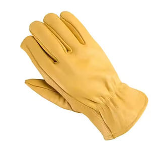 Guantes de vestir de cuero real de moda de calidad y diseño premium Guantes de dedo completo de Pakistán por cuero salva - Product Image 3