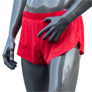 Short de sport en maille à cordon de serrage 2 en 1 Short d'entraînement respirant pour la course à pied en plein air Short de sport pour femmes - Product Image 3