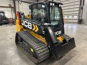Chargeuse compacte sur pneus JCB 175eco d'occasion, diesel, jaune, avec moteur et pompe, moteur économe en carburant, état parfait, à vendre - Product Image 1