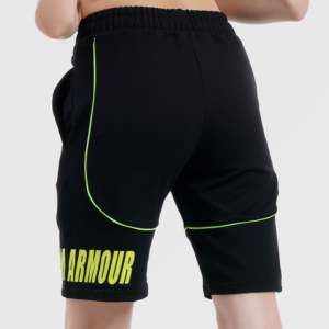 Shorts de sport taille haute pour femme PipePro, noir, taille XS, en tissu Spandex et coton, avec broderie de logo personnalisé, motif tendance - Product Image 4