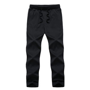 OEM Hombres Casual 100% Algodón Pantalones de pierna ancha Durable con parche personalizable Rayas - Product Image 1