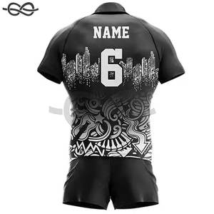 Uniforme de rugby personalizado recién llegado Uniforme de rugby vintage inusual personalizado de alta calidad Uniformes de rugby al por mayor de la más alta calidad - Product Image 5