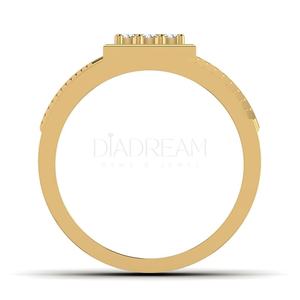 Bague pour homme élégante en argent sterling 925 avec diamant Moissanite VVS Clarity Classic Iced Creative Design pour mariages - Product Image 5